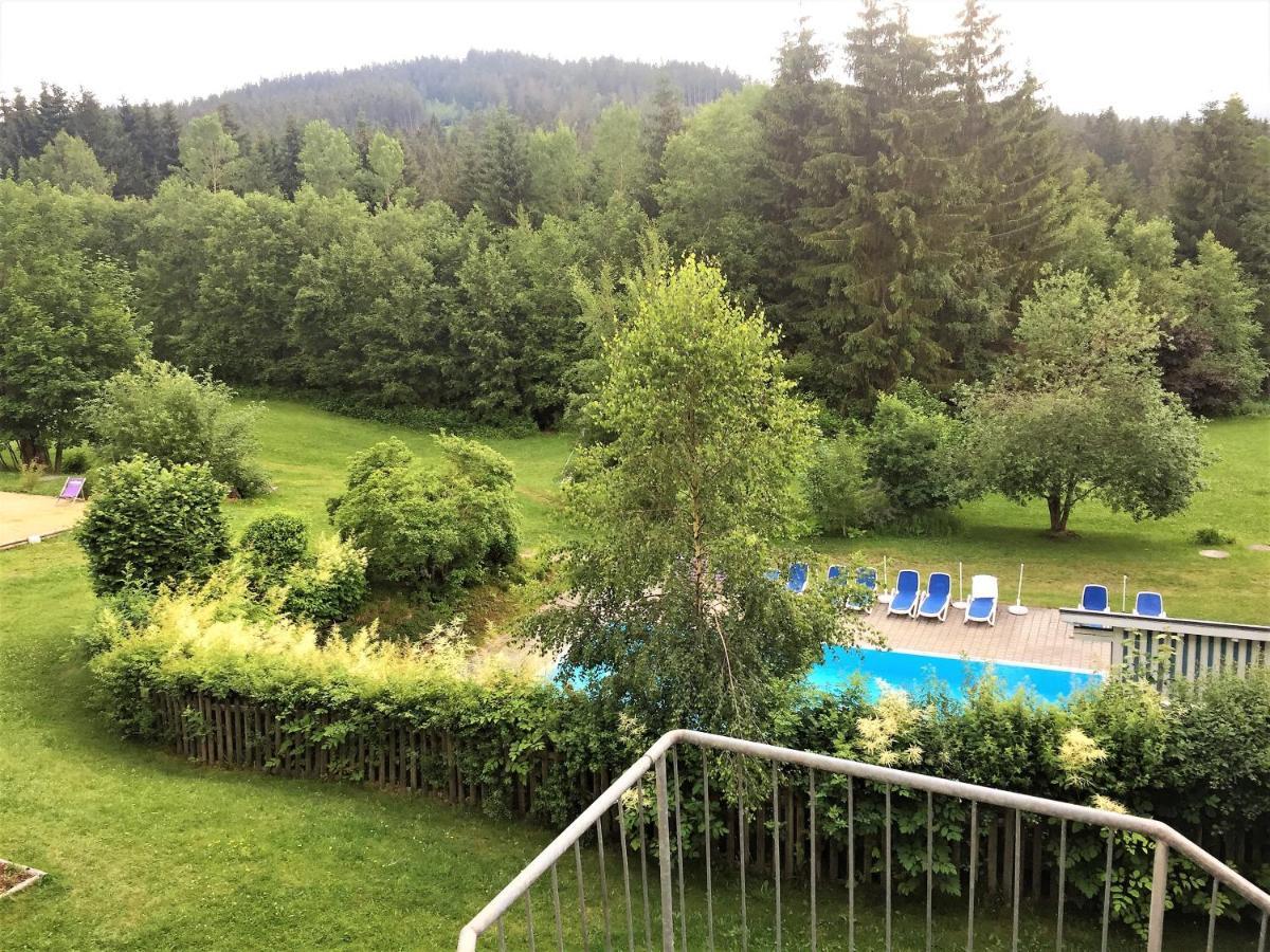 Ruhiges Doppelzimmer Im Hotel Ahornhof Lindberg Esterno foto